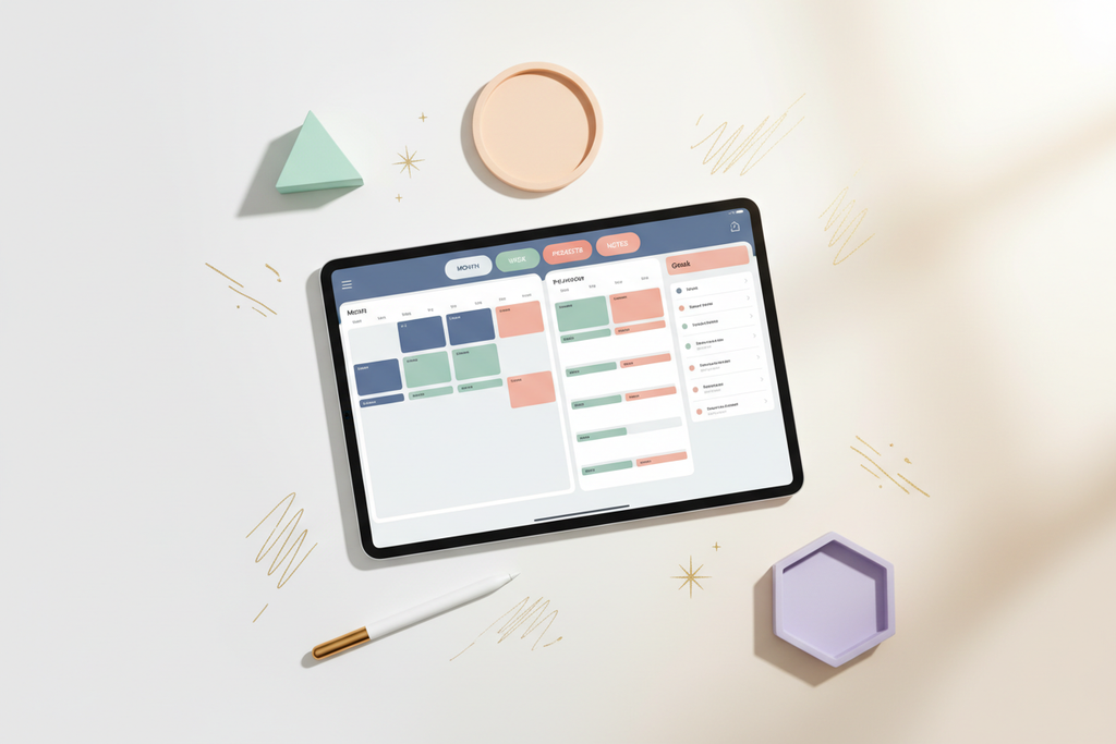 Digital Luxury Planner Canva 2026 — Planner Digitale Premium Personalizzabile (PDF + Canva)