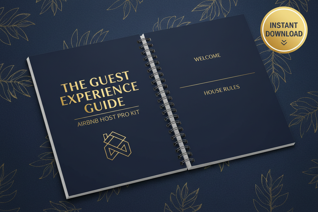 Airbnb Host Pro Kit - Cover manuale della casa