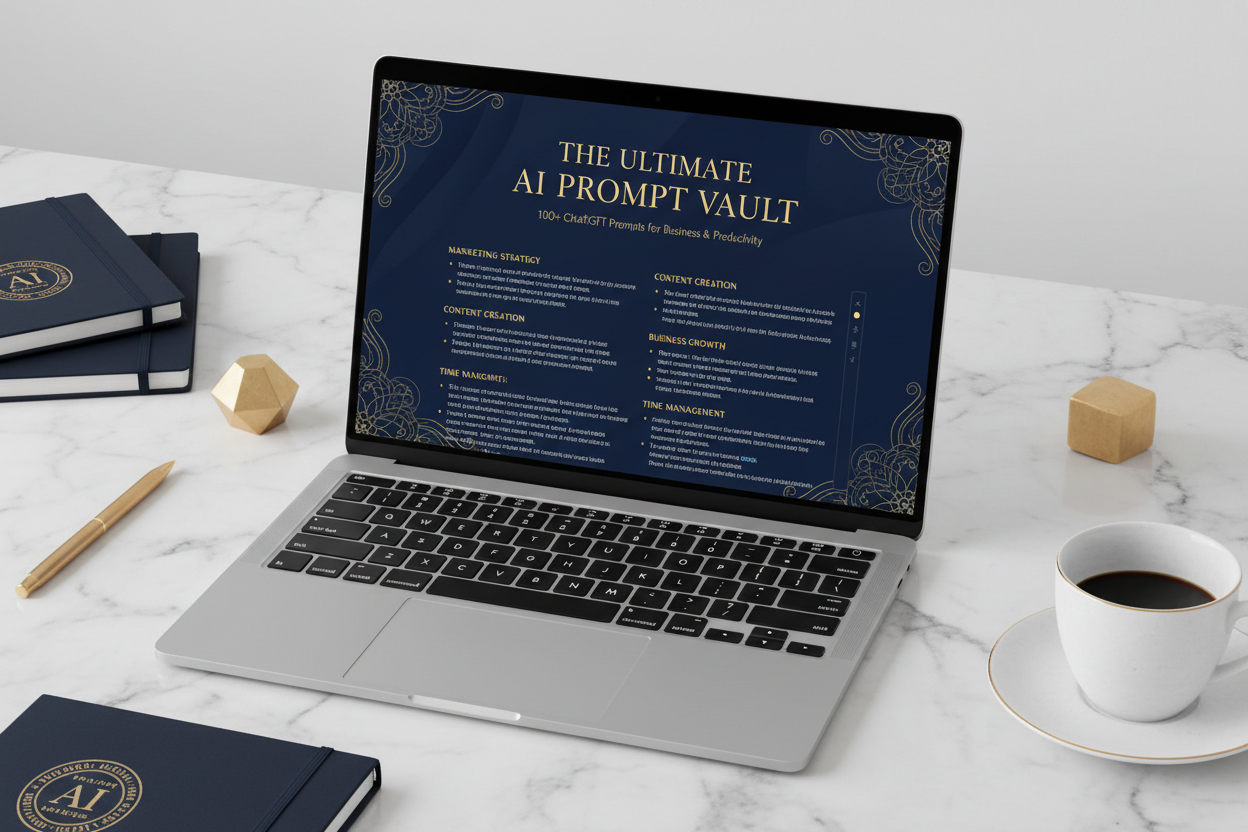 Prompt Pack AI – Business et Productivité | Plus de 100 Prompts pour ChatGPT, Claude et Gemini