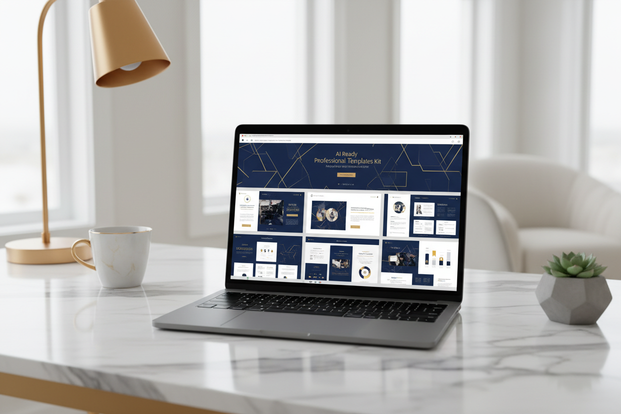 Kit Canva AI-Ready – Template Pronti per Chi Usa l'AI nel Lavoro