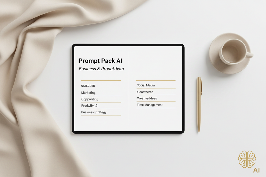 Prompt Pack AI – Business et Productivité | Plus de 100 Prompts pour ChatGPT, Claude et Gemini