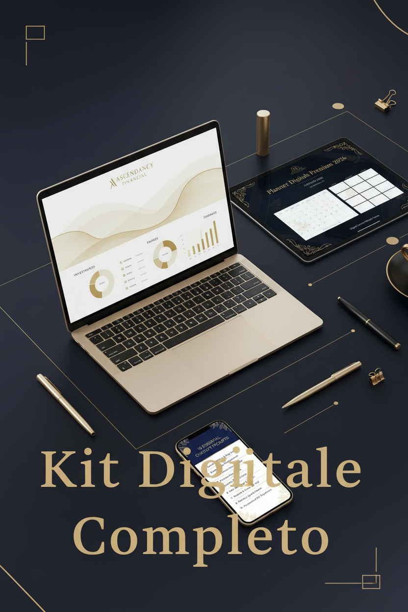 Kit Digitale Completo – Finance Tracker + Planner + Prompt AI